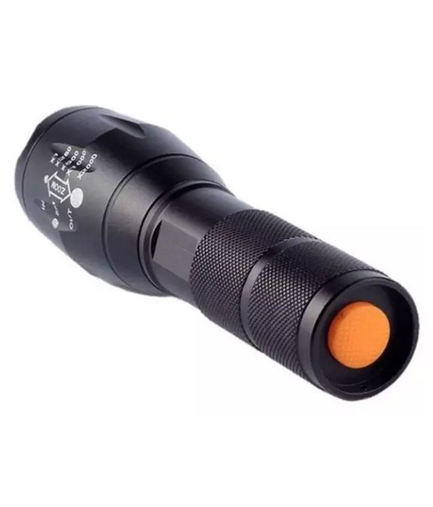 SE Rechargeable 5 modes Waterproof Cree Bright Zoom LED Torch 12W