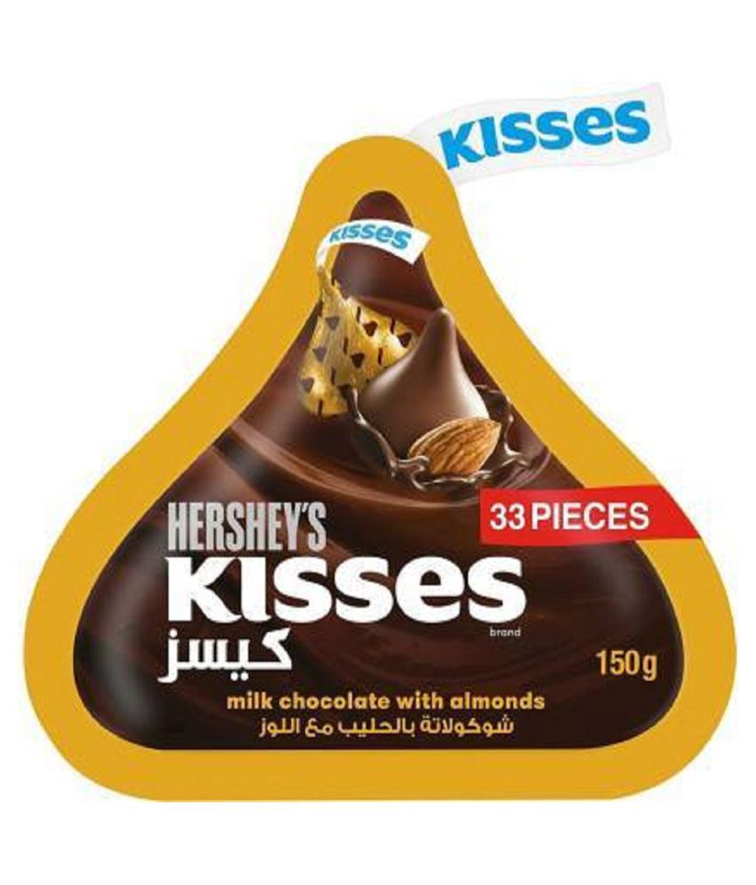Hershey's Kisses Almonds Truffles Milk Chocolate 150 g: Buy Hershey's ...