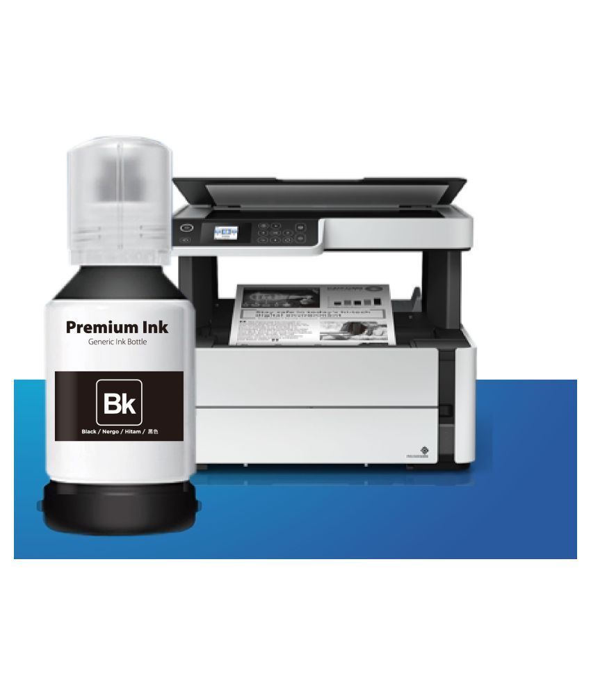 JIMIGO FOR EPSON 005 Black Pack of 1 Ink bottle for Refill Ink for