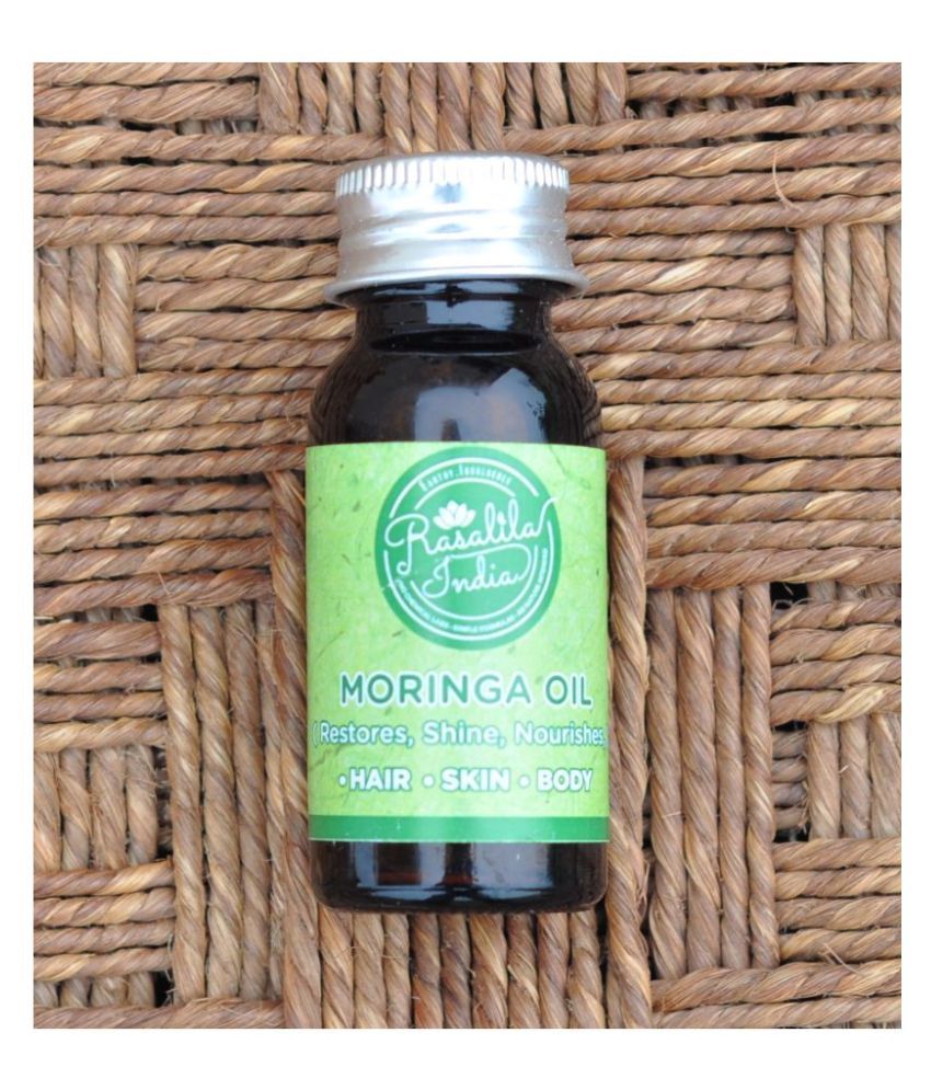 Rasalila Organic Moringa Oil Serum Reduces Fine Lines Wrinkles Improves Overall Appearance For All Skin Type Face Serum 30 Ml Buy Rasalila Organic Moringa Oil Serum Reduces Moringa oil is derived from the seeds of moringa oleifera, a small tree native to the himalayan mountains.