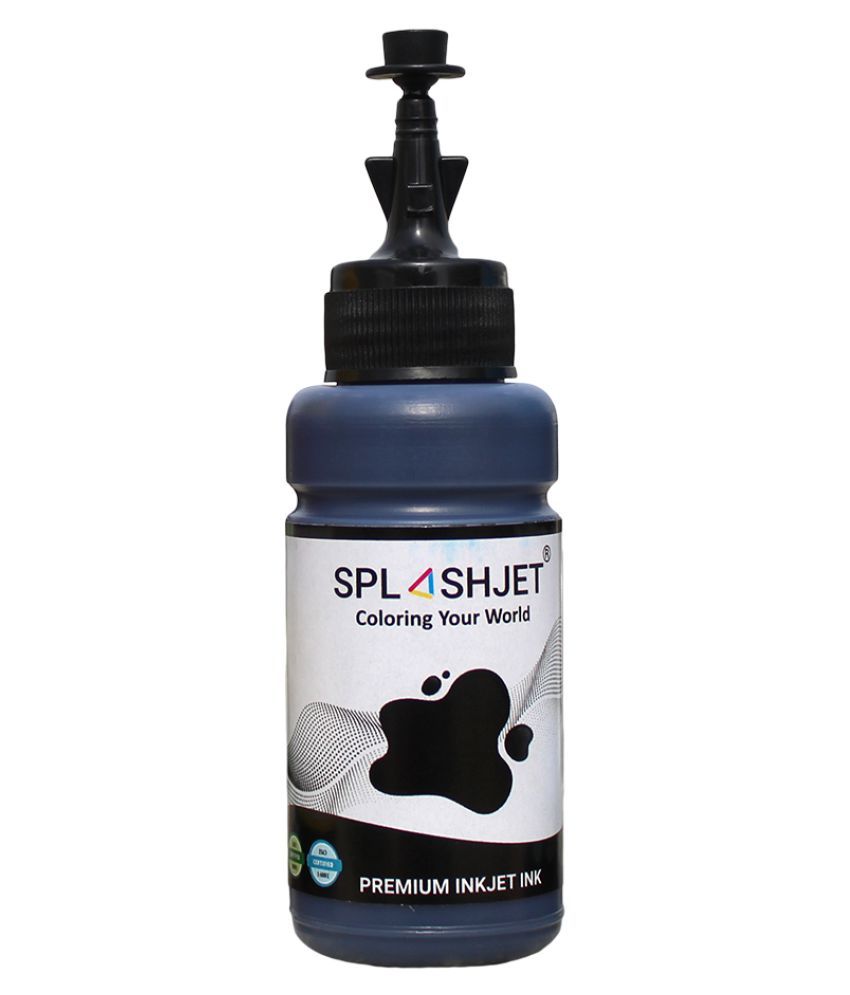 Splashjet T774 Refill Ink Black Single Ink Bottle For Epson M100 M105 