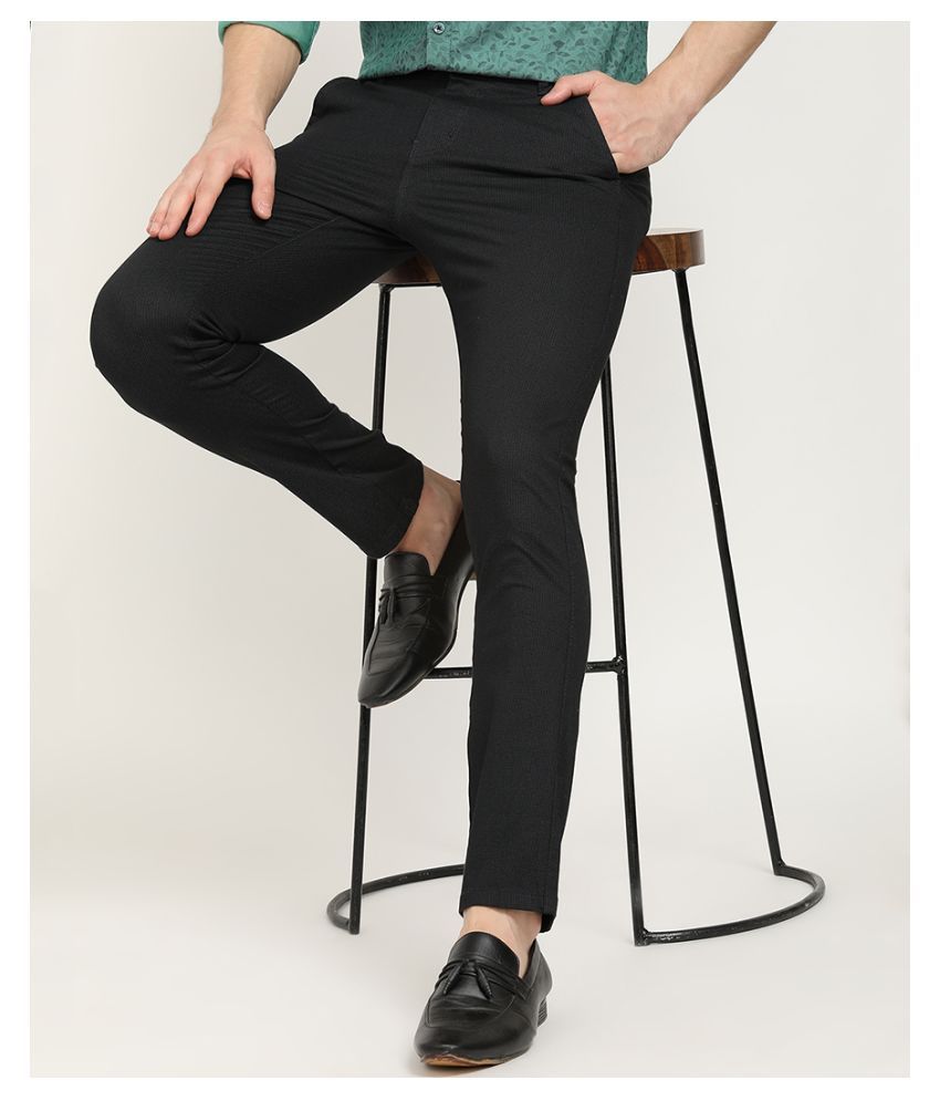regular fit trousers