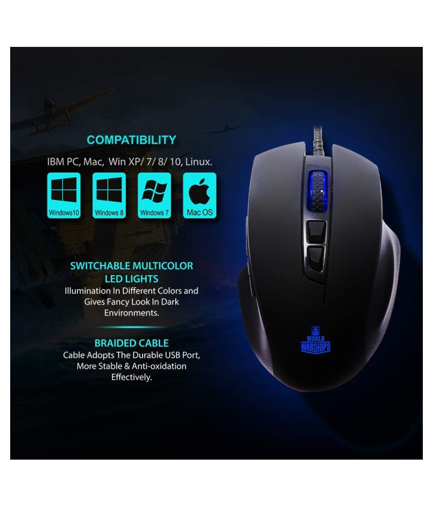 ant esports gm200w gaming mouse wired