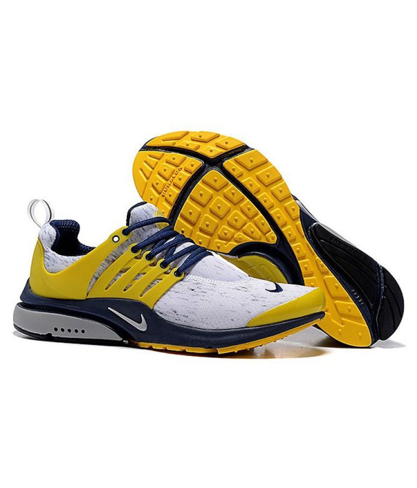 Air Presto Olympic Ultra-Flyknit Running Shoes Yellow: Buy Online at ...