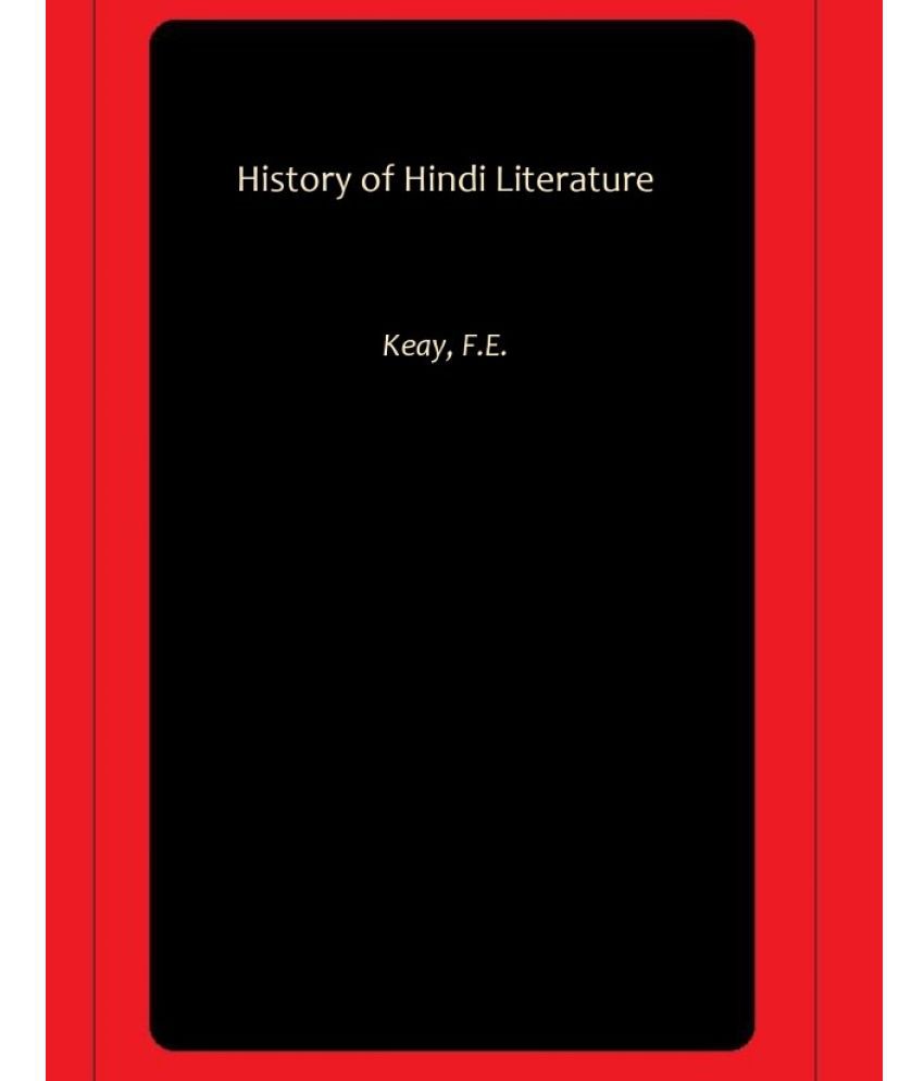     			History of Hindi Literature