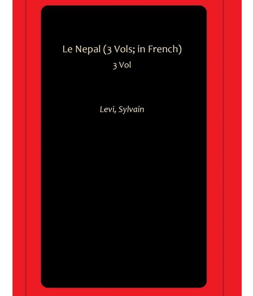     			Le Nepal (3 Vols; in French)