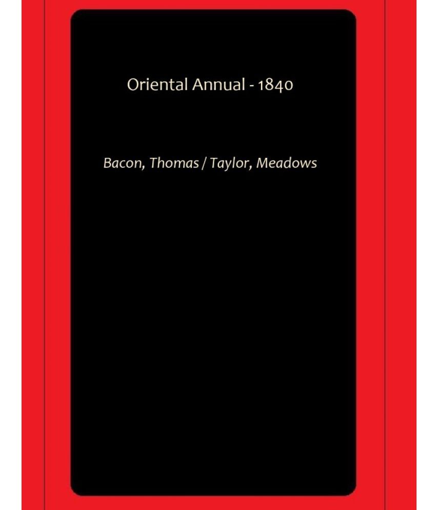     			Oriental Annual - 1840