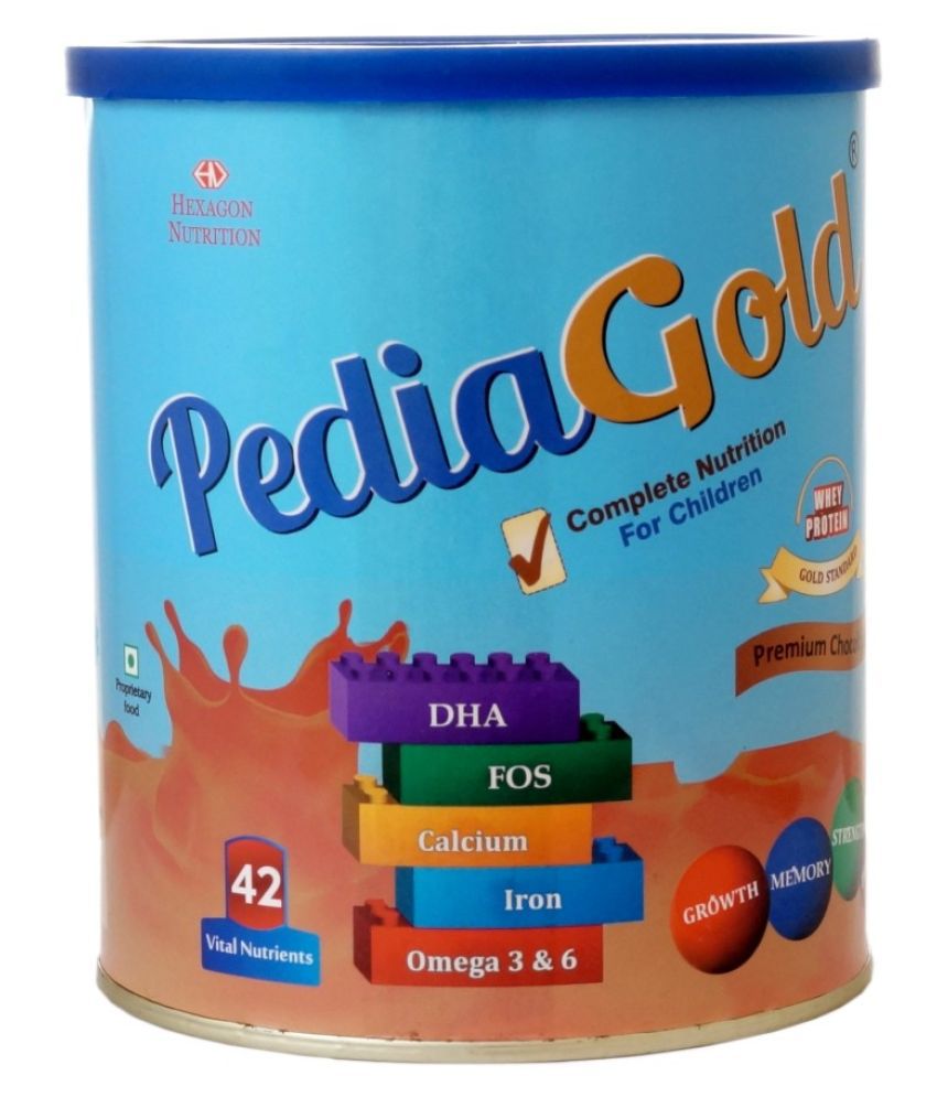     			Pediagold Pediagold Chacolate Complete Kids Nutrition Supplement Nutrition Drink Powder 400 gm Chocolate