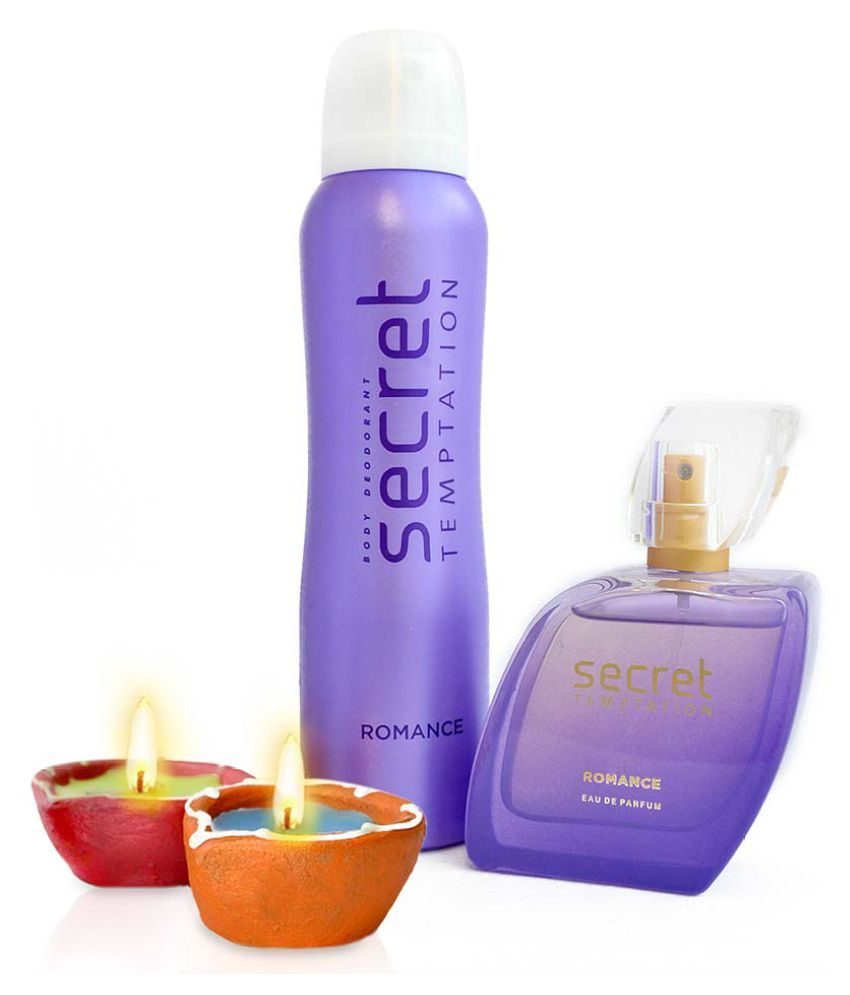Secret Temptation Romance Perfume 100ml and Deodorant 150ml Combo with