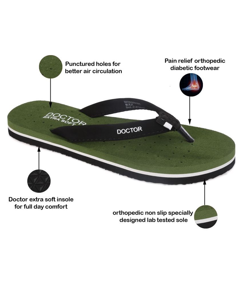 TRASE Women's Synthetic Doctor Sole Slippers TRASE Women's Synthetic Doctor Sole Slippers 4.0 