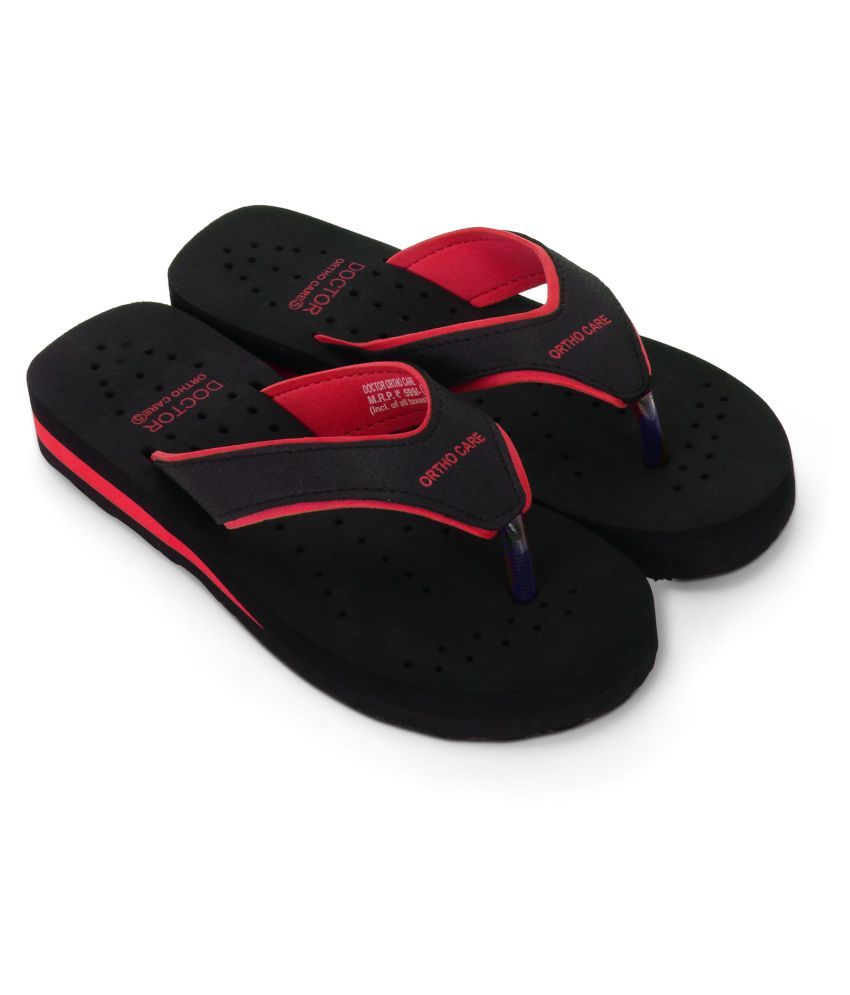 DOCTOR EXTRA SOFT Red Slippers Price in India- Buy DOCTOR EXTRA SOFT Red Slippers Online at Snapdeal