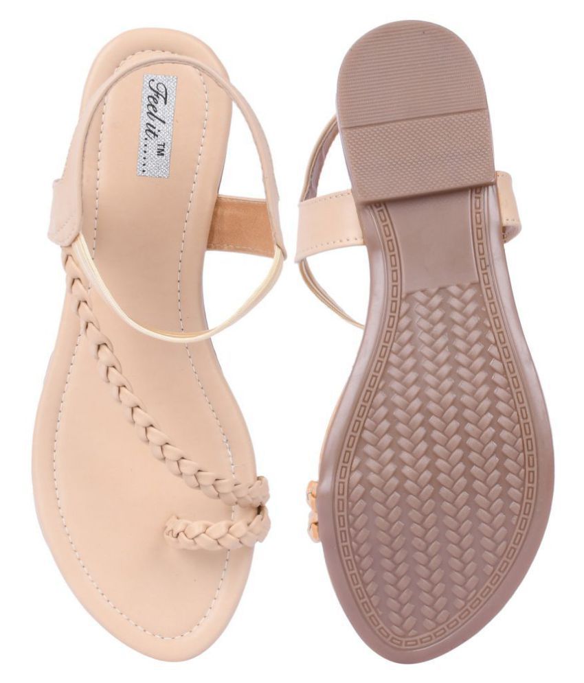 me too beige flats
