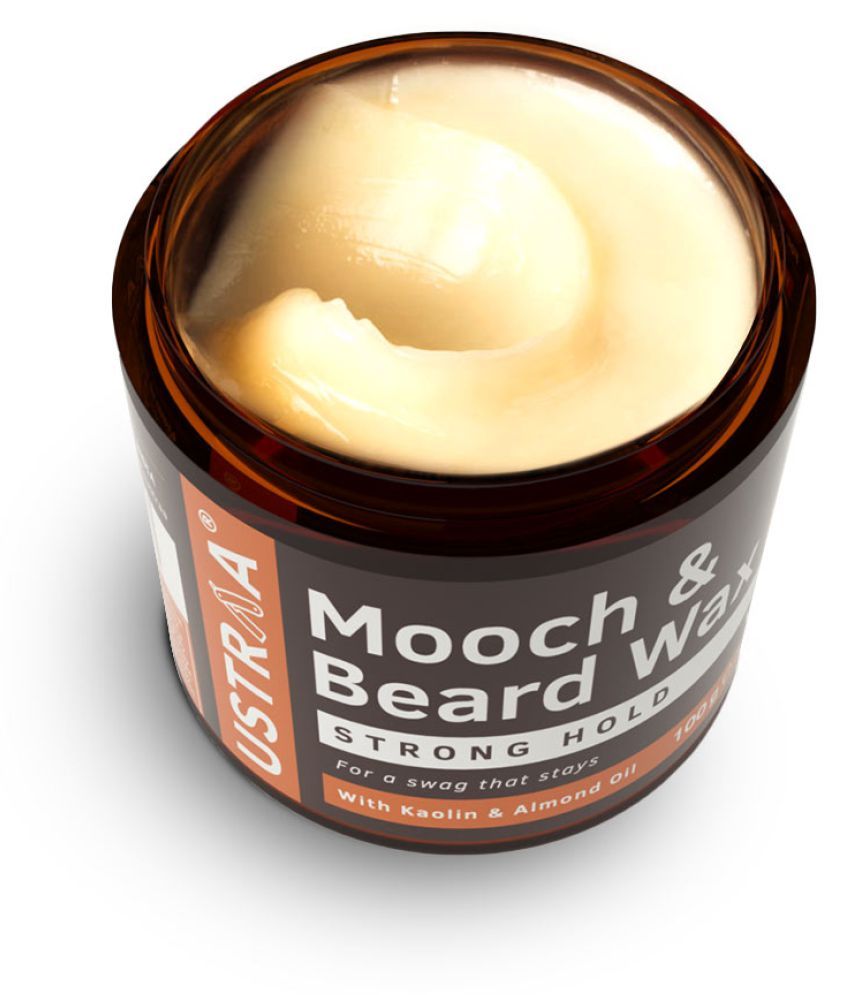 Ustraa Beard & Mooch Wax Strong Hold 100g Sulphate & Paraben FREE