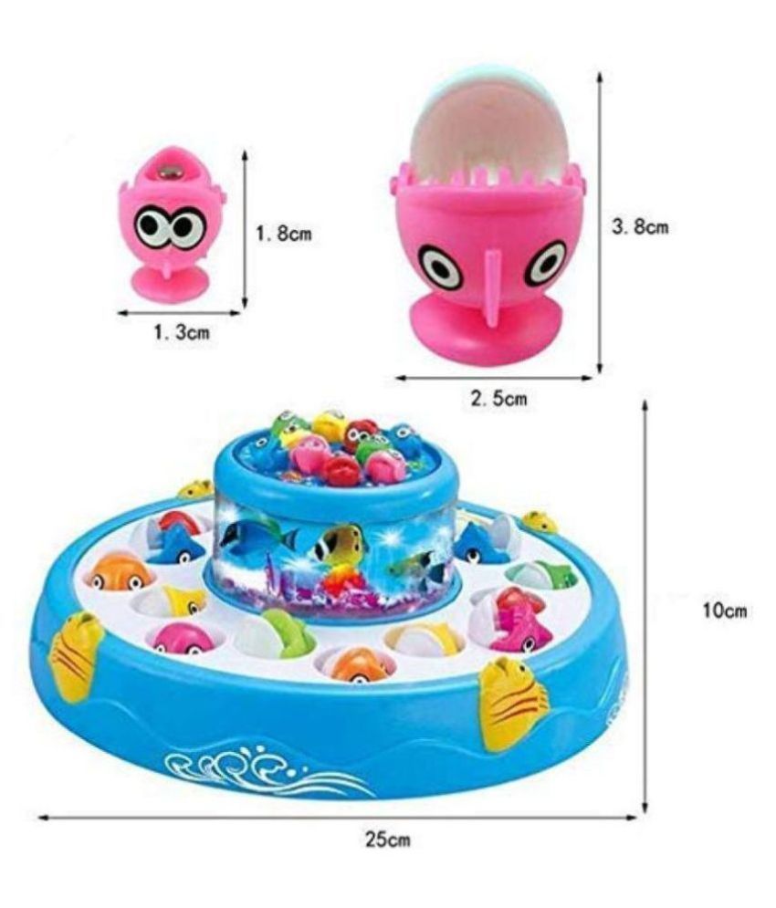 Fishing Electric, Fish Catching Game with Musical Lights for