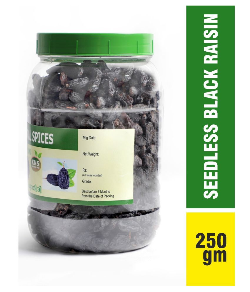     			KERALA NATURAL 250gm Black Seedless Raisin-250 g