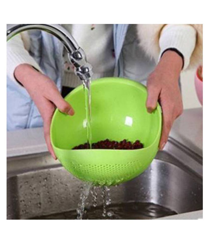 S S Enterprises Rice Pulses Fruits Vegetable Noodles Pasta Washing Bowl
