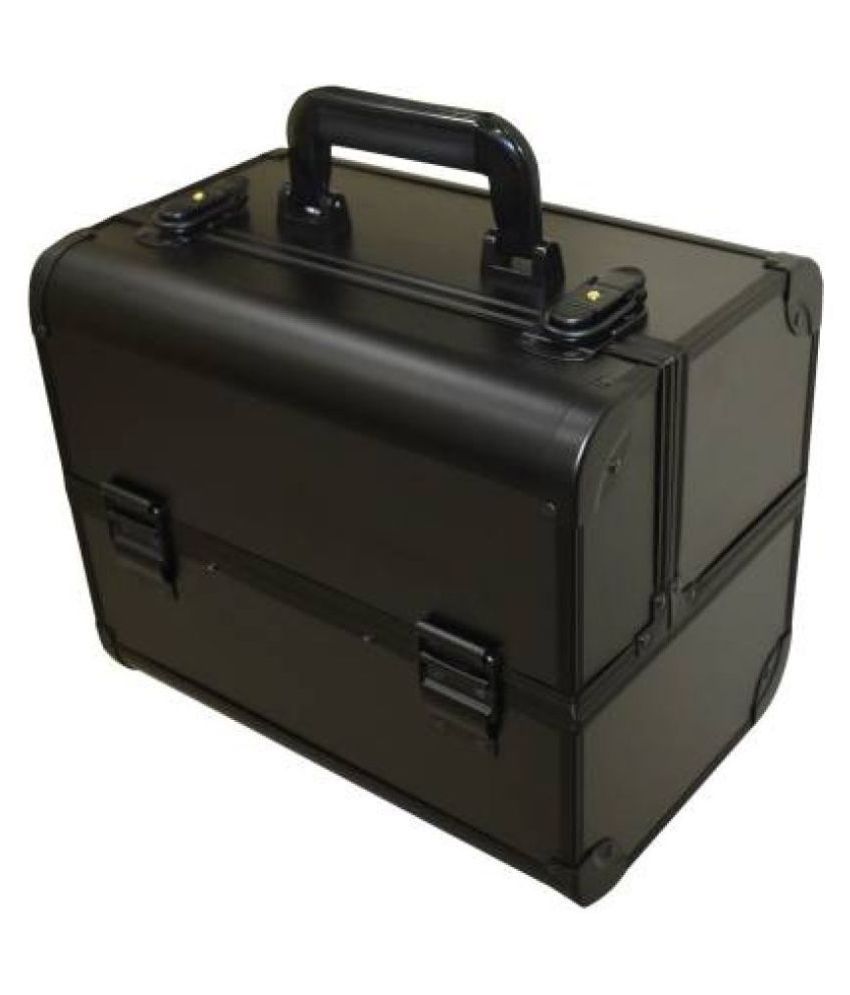 Style on Makeup Vanity Box (Black)(Silver) Buy Style on Makeup Vanity