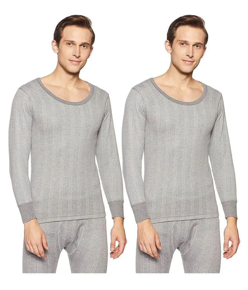 Dixcy Scott Grey Thermal Upper Pack of 2 - Buy Dixcy Scott Grey Thermal  Upper Pack of 2 Online at Best Prices in India on Snapdeal