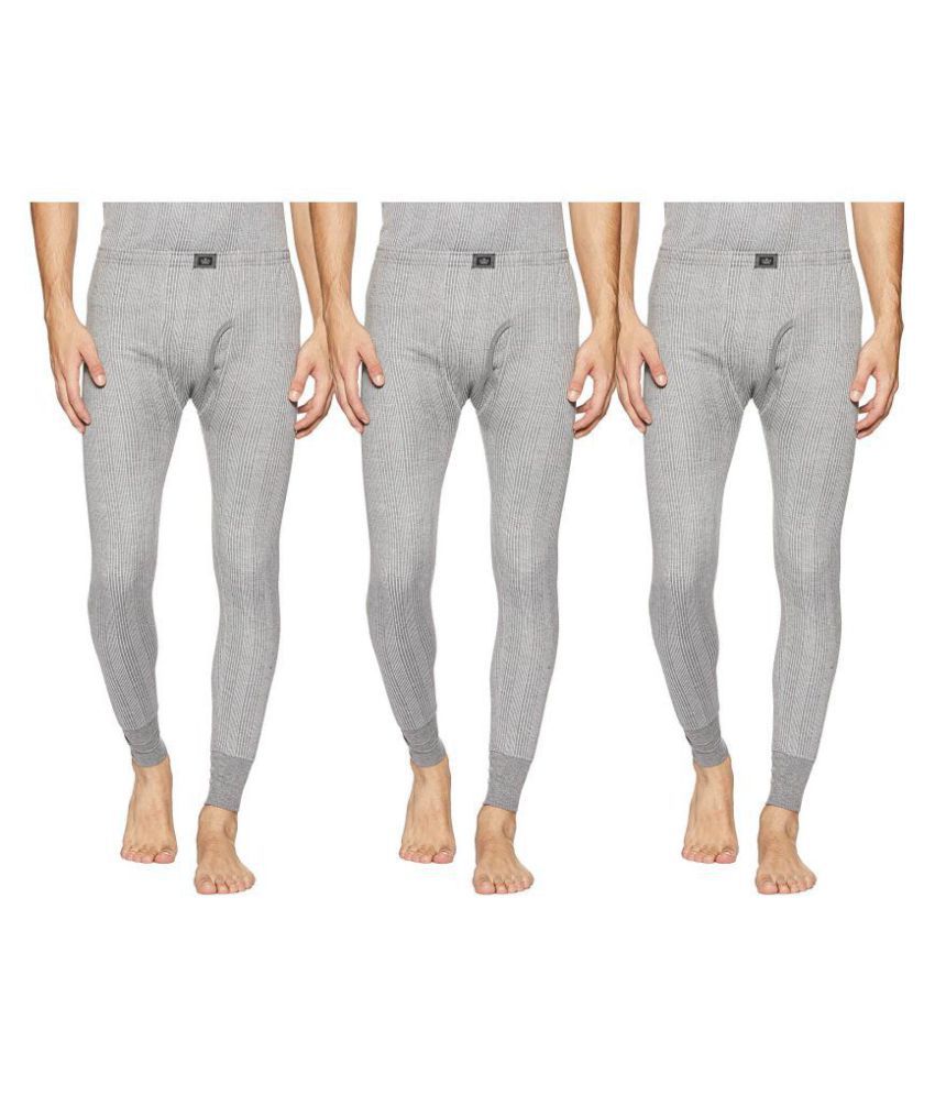     			Dixcy Scott Grey Thermal Lower Pack of 3