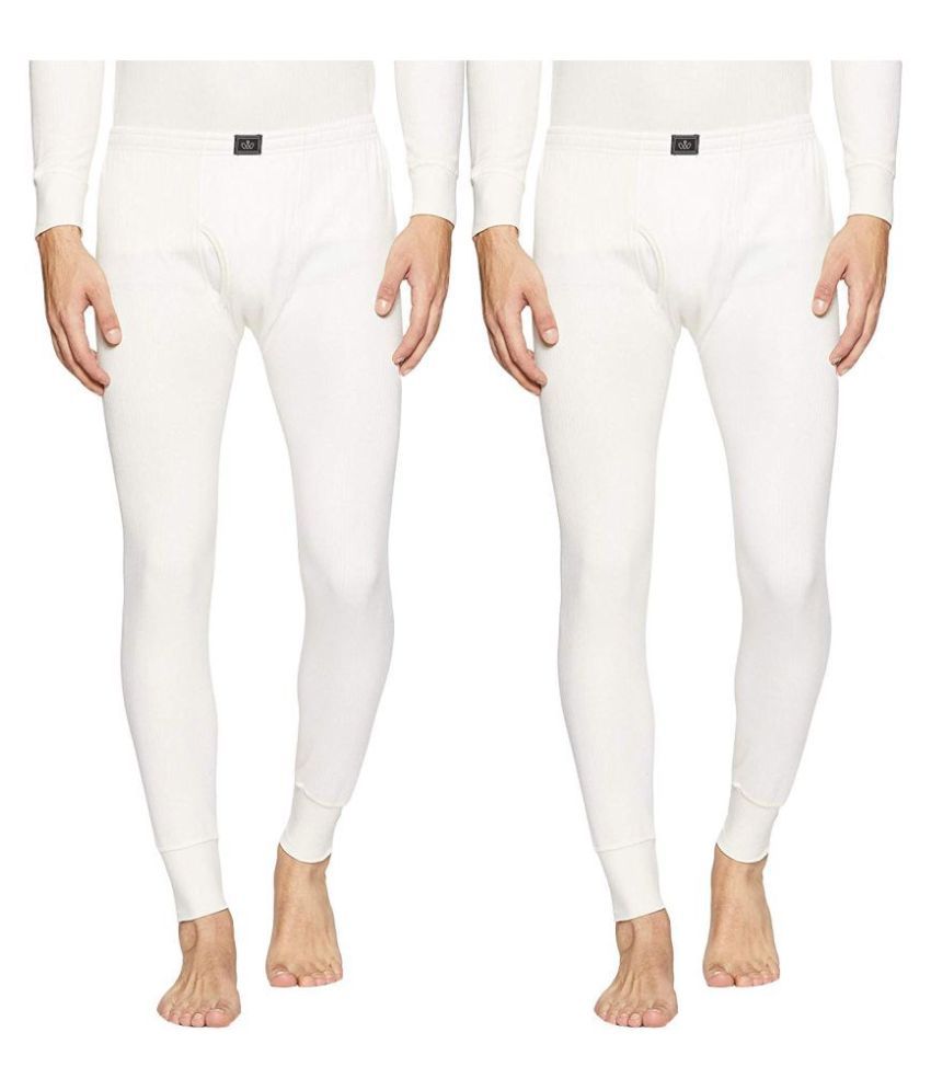     			Dixcy Scott White Thermal Lower Pack of 2