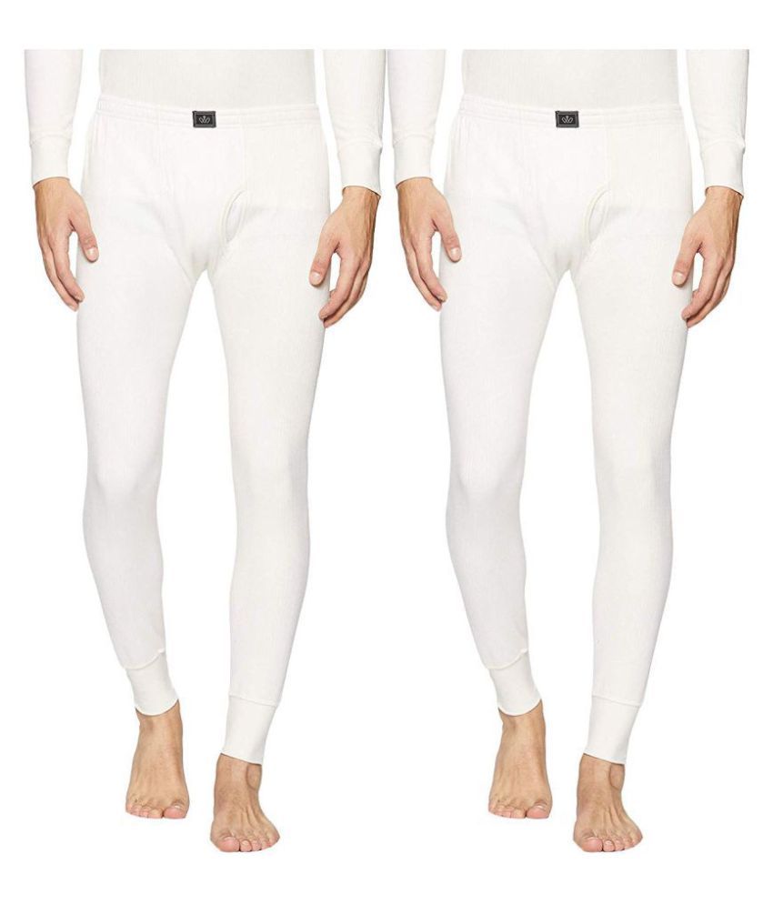     			Dixcy Scott White Thermal Lower Pack of 2