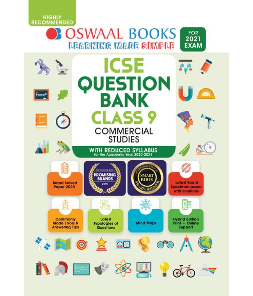 ICSE Question Banks Class 9 Commercial Study (Reduced Syllabus for 2021 ...