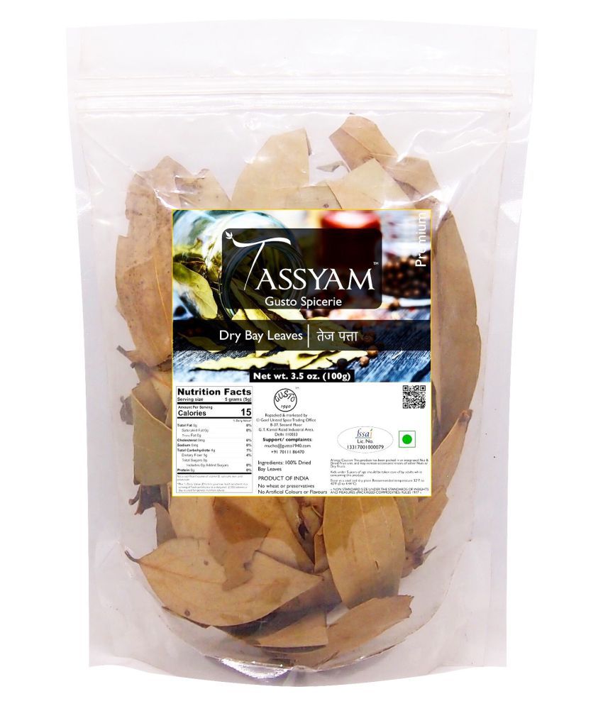     			Tassyam Whole Bay Leaf 100 gm