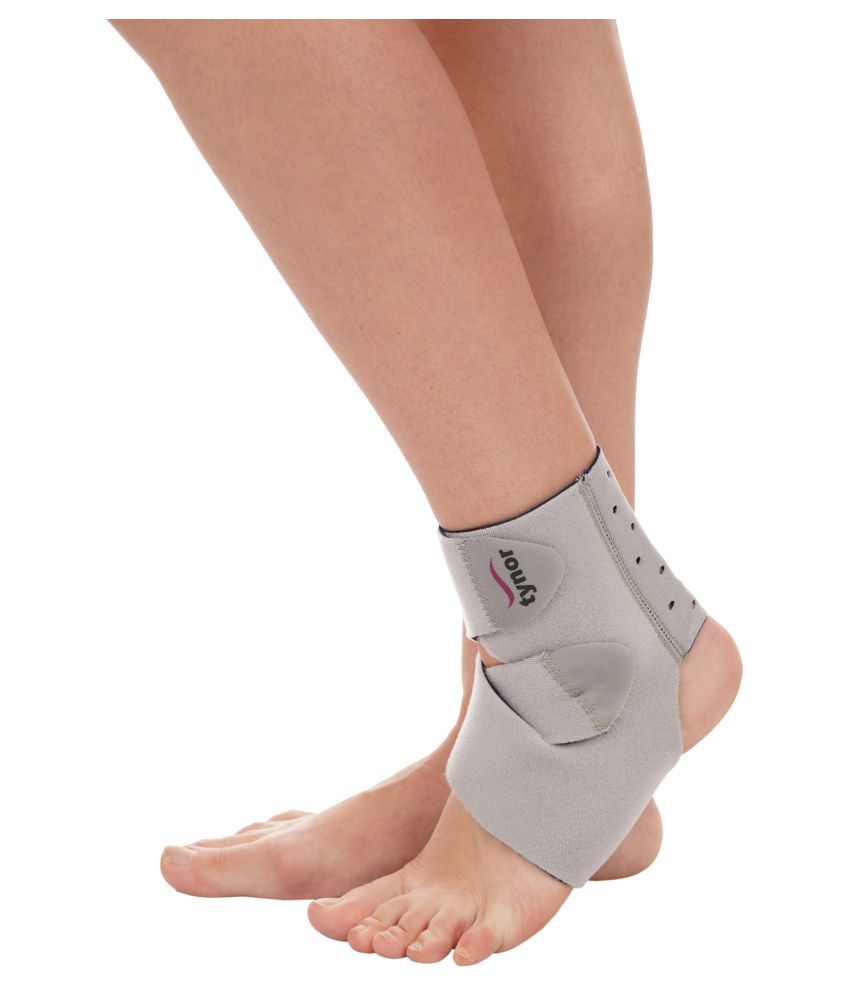     			Tynor Ankle Wrap (Neo), Grey, Universal Size, 1 Unit