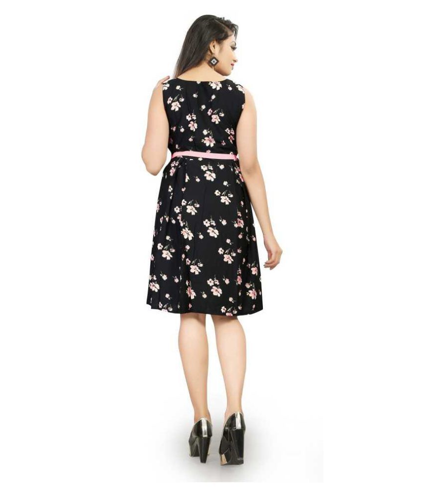 black frock style kurti