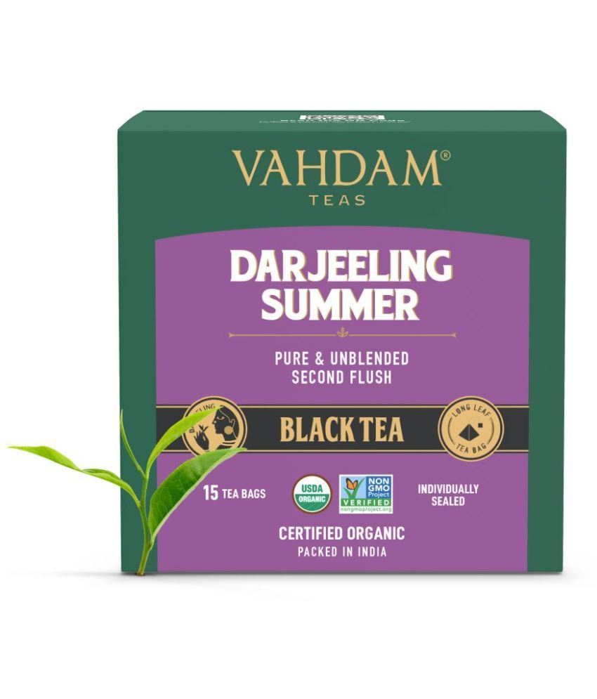 Vahdam Darjeeling Summer Black Tea 15 Tea Bags Buy Vahdam Darjeeling