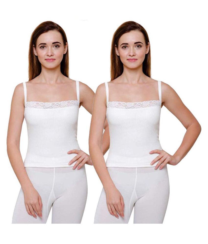     			Bodycare Insider Cotton Topwear - White