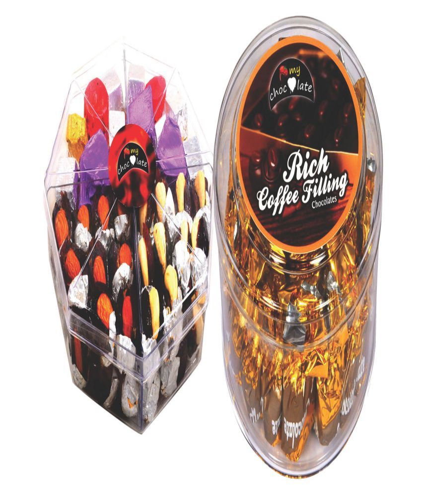 MY CHOCOLATE Coffee Filling & Dates Almond Cashew Nut Milk Chocolate