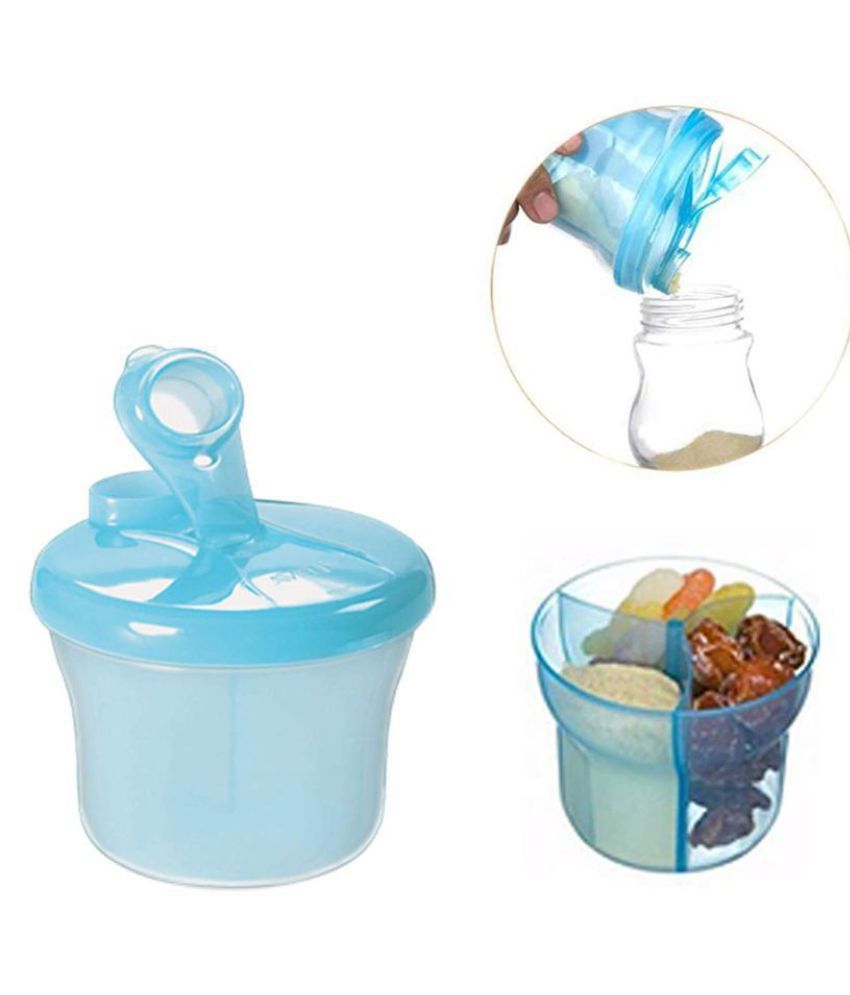     			SAFE-O-KID Plastic 2 pc Milk powder containers