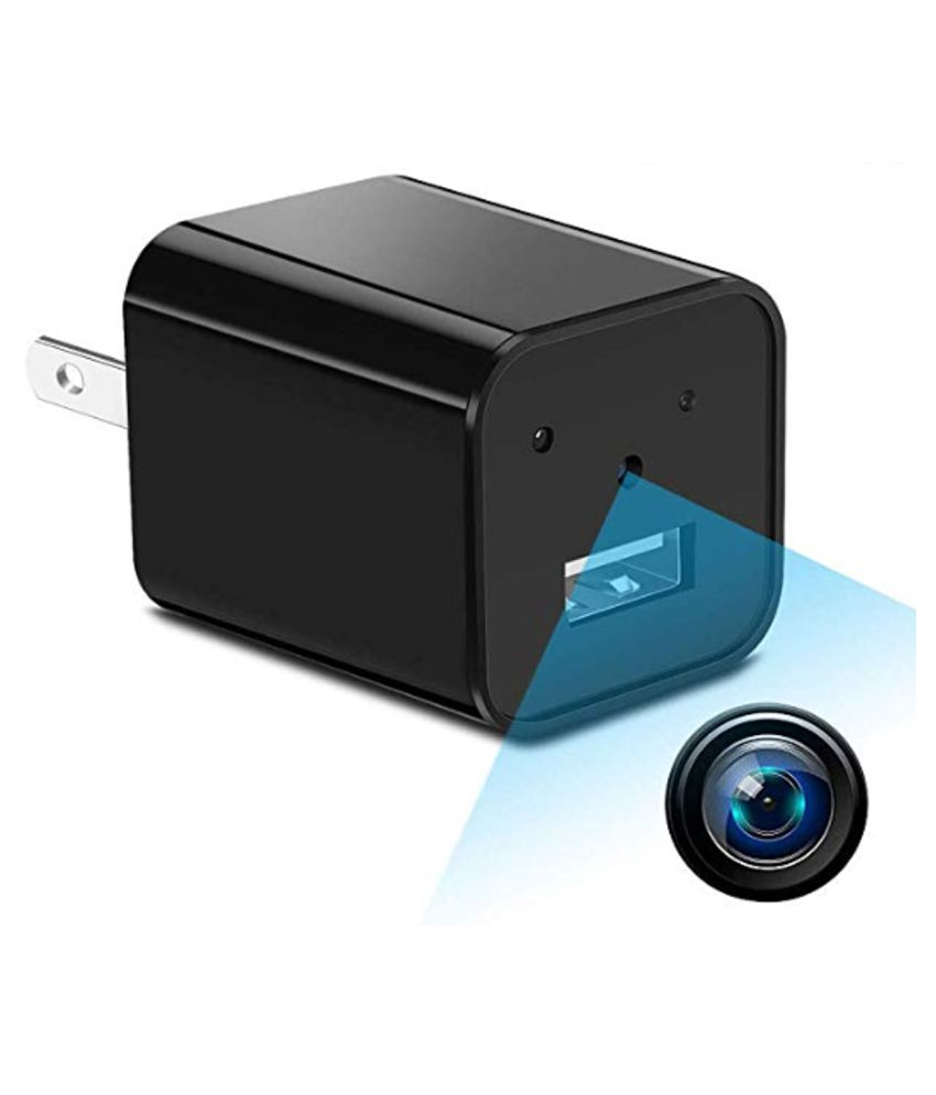 IC PLUS hidden spy charger Night Vision Shelf 1080p Camera Price in