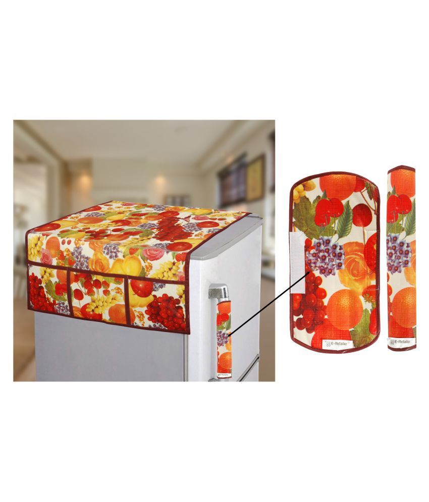     			E-Retailer Set of 3 PVC Multi Fridge Top Cover