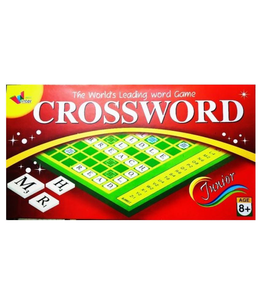 GAMEOCITY Crossword Board Game Family Educational Game Buy
