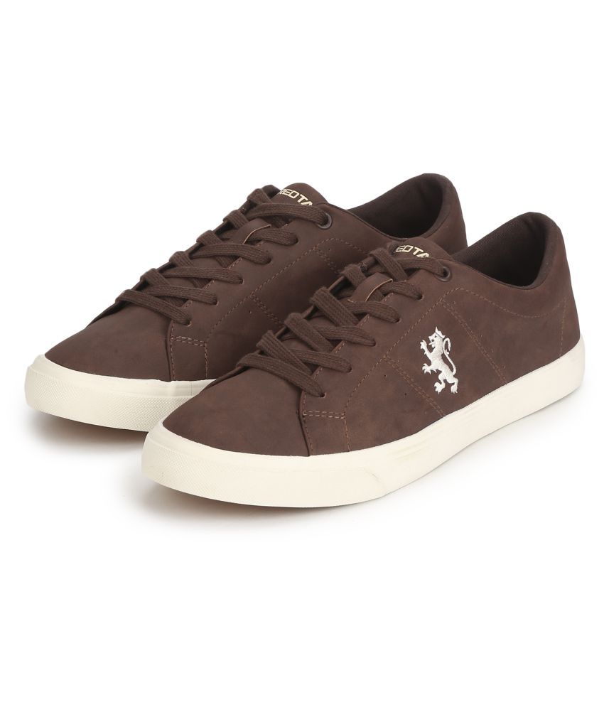 red tape men tan sneakers