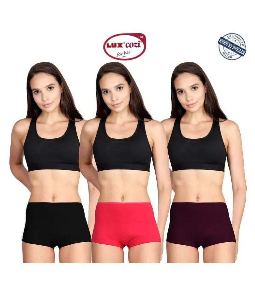 Lux Cozi for Her Cotton Boy Shorts - Buy Lux Cozi for Her Cotton