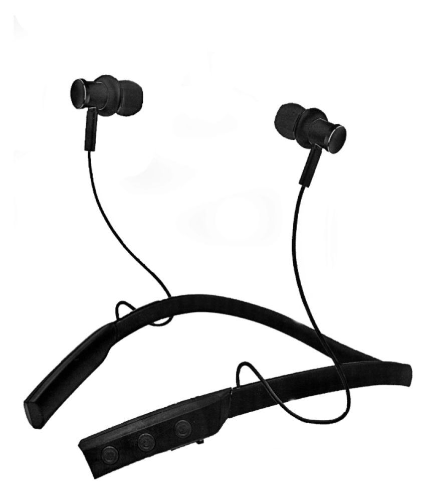 Jnix JBT-12 Wireless Bluetooth Headphone Neckband Wireless With Mic ...