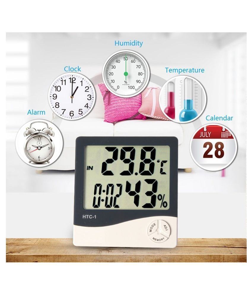 MEDICA HTC1 Digital Hygrometer LCD Humidity Meter Room HTC1 Buy