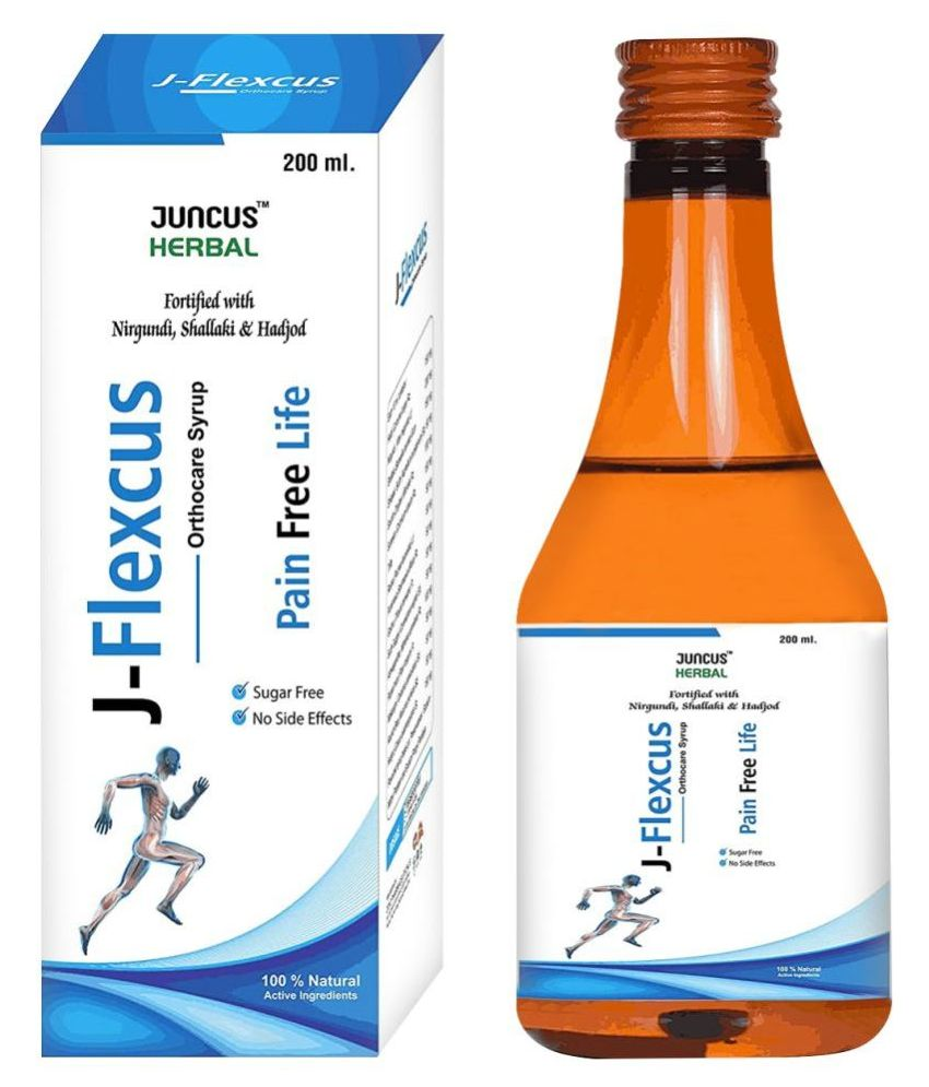 JUNCUS Flexcus Tonic for Joint Pain Stiffness Liquid 200 ml Pack Of 1