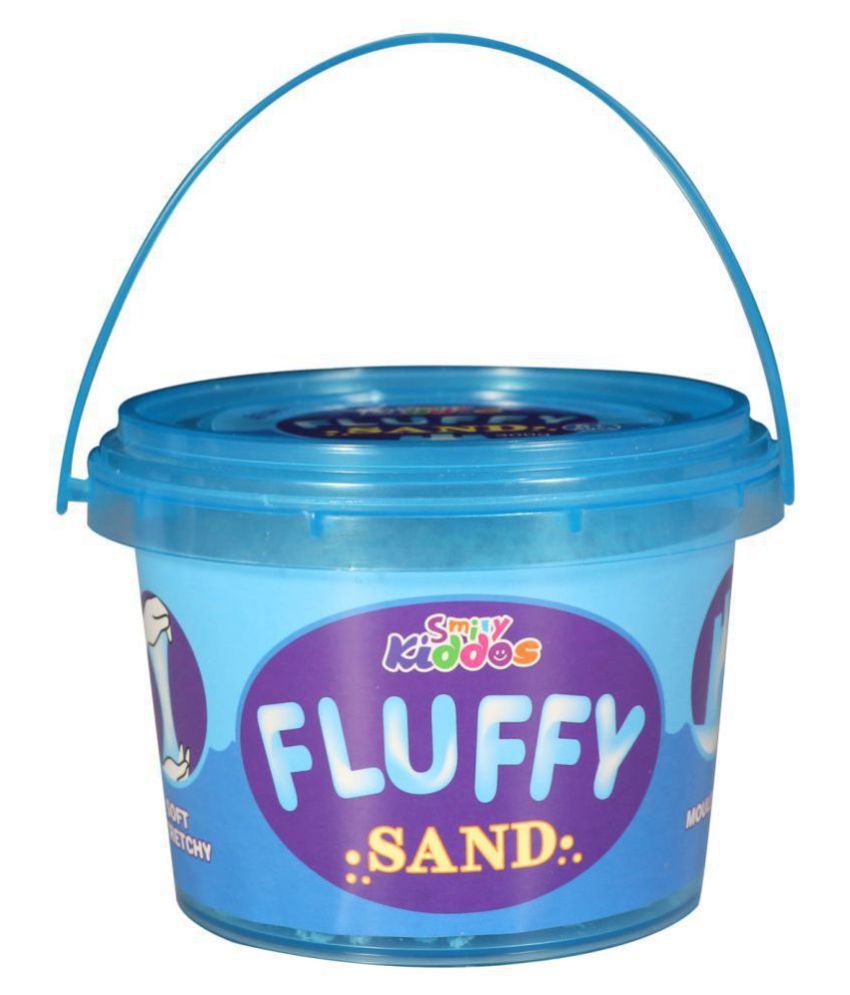 Smily Kiddos Fluffy kinetic sand - Blue - Buy Smily Kiddos Fluffy kinetic  sand - Blue Online at Low Price - Snapdeal