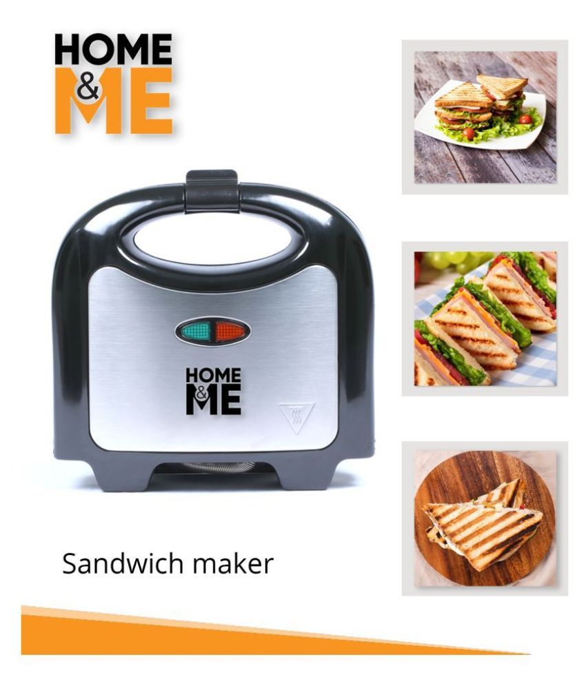 Home&Me Combo Pack 750 W Quik Sandwich Maker Sandwich Griller