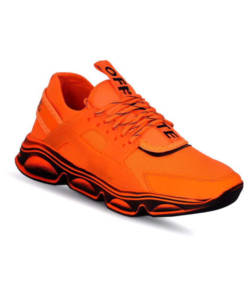 avaens Orange Casual Shoes - Buy avaens Orange Casual Shoes Online at ...