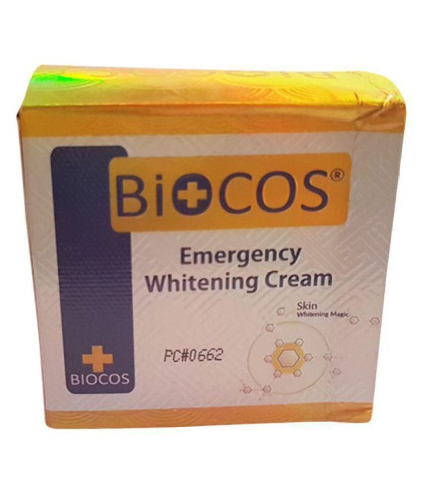     			BIOCOS  Emergency whitening  Moisturizer 28 gm Pack of 2