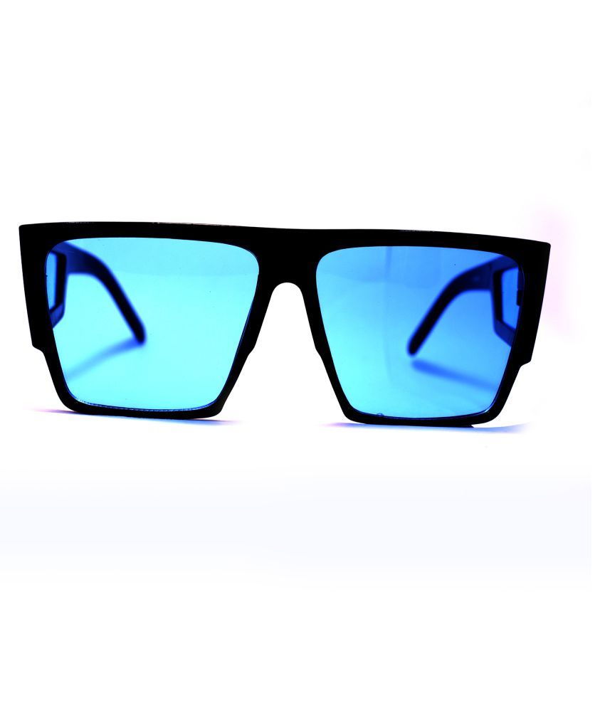 Elysianmart Blue Rectangle Sunglasses ( EM060020802 ) Buy