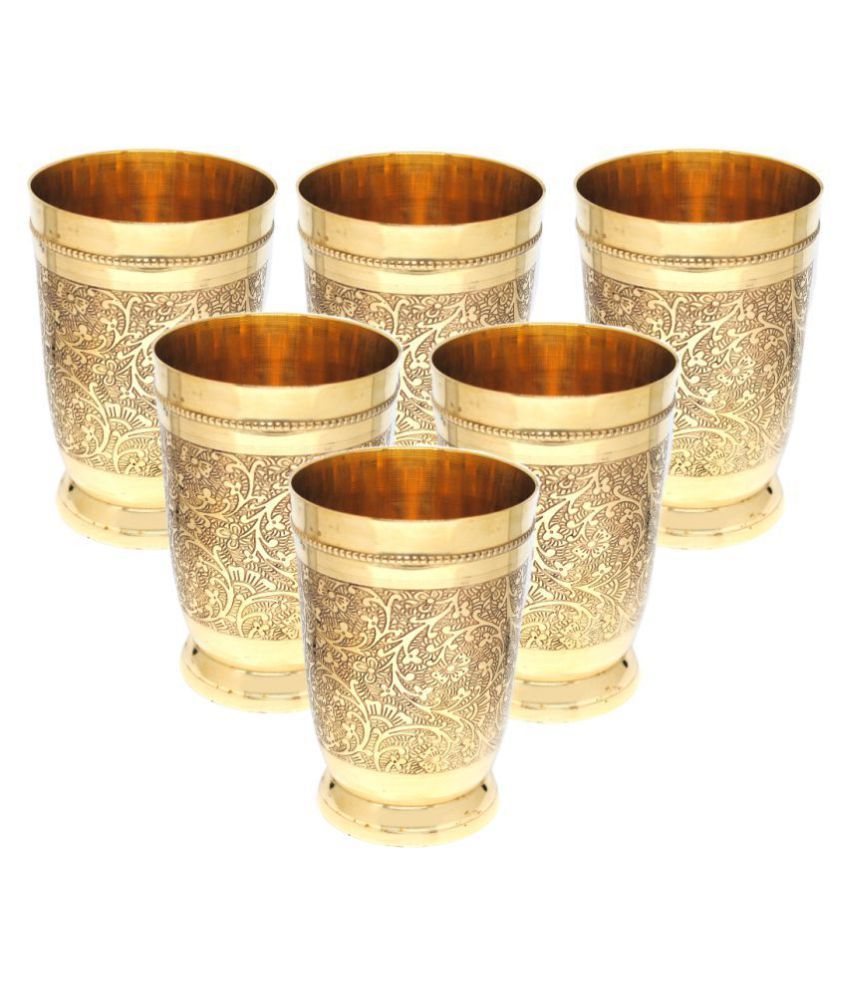     			BrassCity Brass 280 ml Glasses