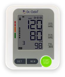 DR. ODIN BSX 516 Automatic BP Monitor with LCD Digital Display