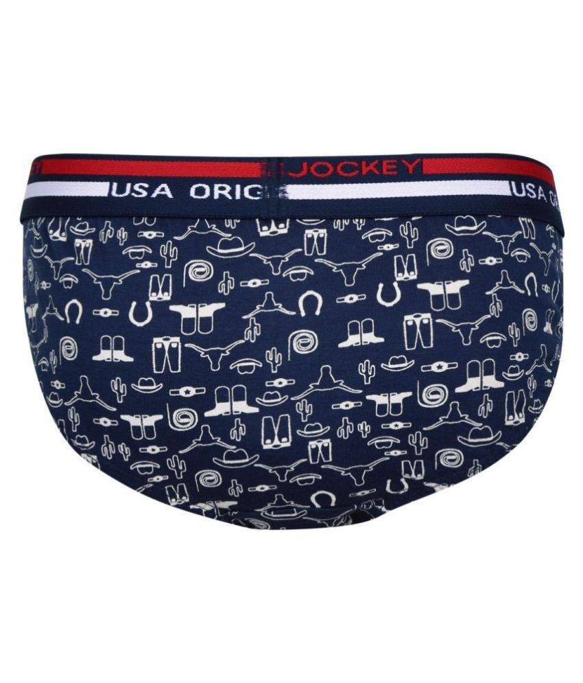 JOCKEY USA Originals Assorted Printed Pack of 4 Buy JOCKEY USA