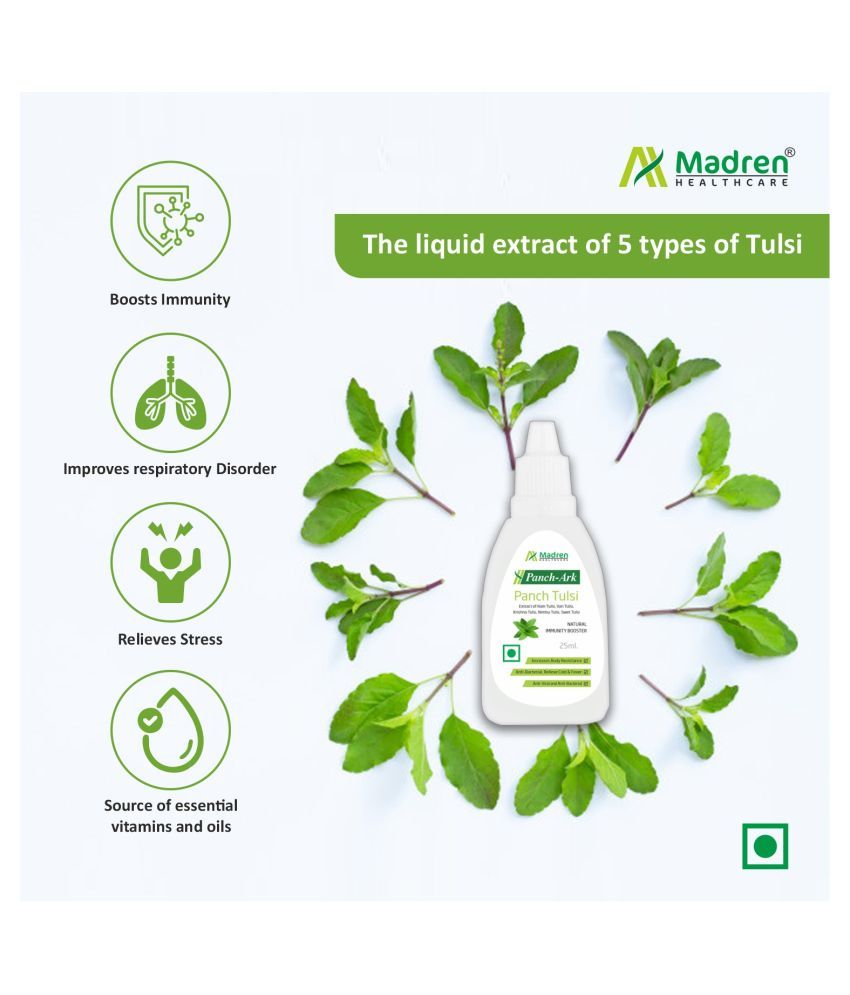 Madren Healthcare Panch Ark Tulsi Syrup 75 Ml Pack Of 3 Buy Madren Healthcare Panch Ark Tulsi Syrup 75 Ml Pack Of 3 At Best Prices In India Snapdeal